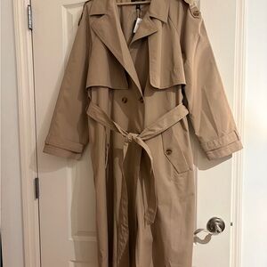 Banana Republic Beige Trench Coat